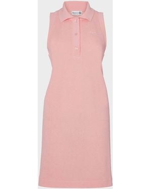 Hunza G Terry Towelling Tennis Dress - Pink