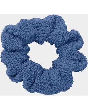 Hunza G Scrunchie - Blue