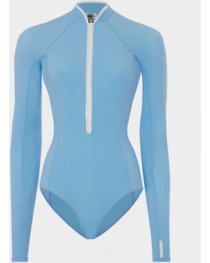 Hunza G Tyra Upf 50+ Swim - Blue
