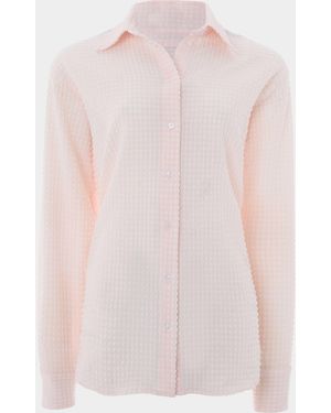 Hunza G Resort Shirt - Pink