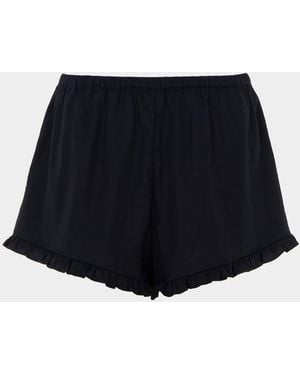 Hunza G Frill Mini Short - Black