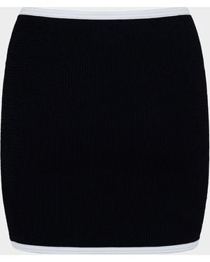 Hunza G Devyn Swimskirt/Tube Top - Black