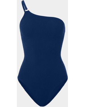 Hunza G Clara With Hoop Swim - Blue