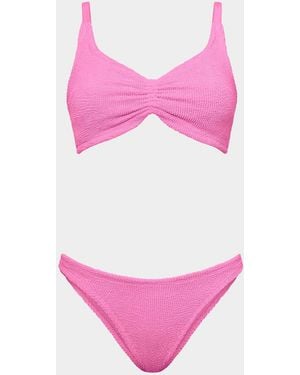 Hunza G Post-Mastectomy Bikini - Pink