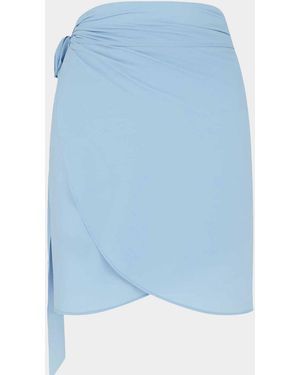 Hunza G Short Sarong - Blue