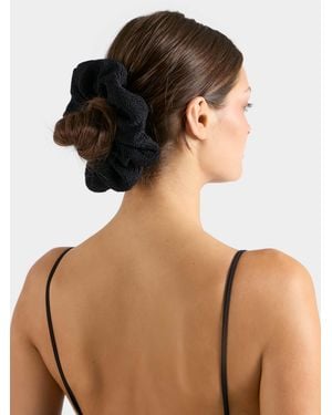 Hunza G Giant Scrunchie - Brown