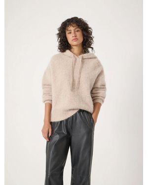Hush Hazel Alpaca Wool Hoodie - Natural