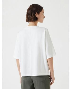 Hush Romina Heavyweight Cotton T-Shirt - White