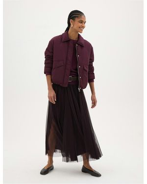 Hush Millie Tulle Maxi Skirt - White