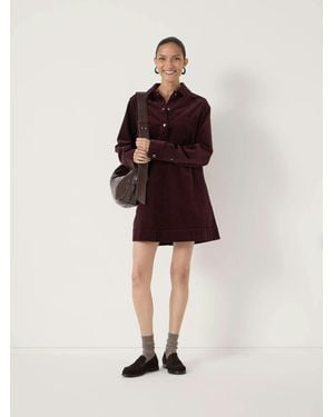 Hush Cotton Cord Mini Dress - Multicolour