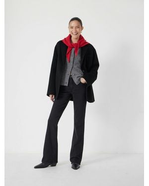 Hush Eliana Mid Rise Bootcut Jeans - Black