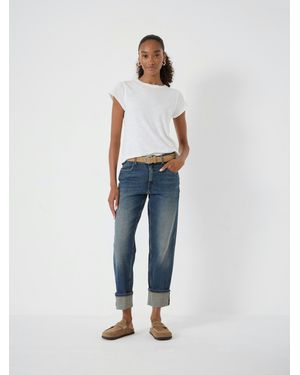 Hush Agnes 2.0 Turn Up Jeans - Blue