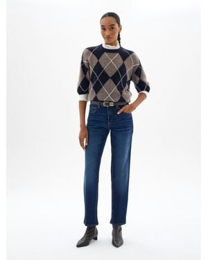 Hush Kelly Straight Leg Comfort Stretch Jeans - Blue