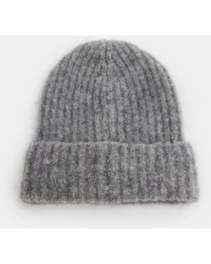 Hush Riley Rib Beanie - Grey