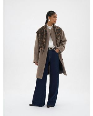 Hush Nika Italian Wool Coat - Blue
