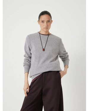 Hush Ivy Merino Wool Jumper - Grey
