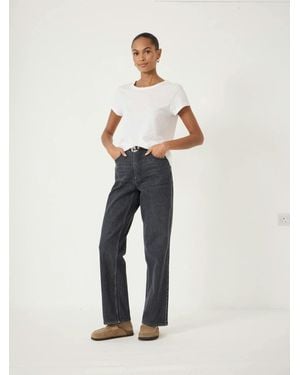 Hush Ezri Column Leg Jeans - Natural
