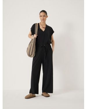 Hush Gracie Jersey Jumpsuit - Black