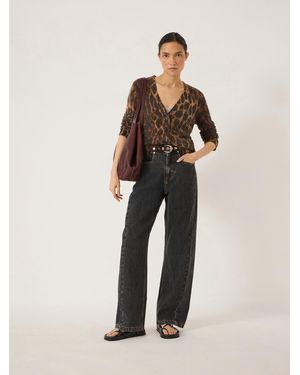 Hush Saskia Straight Leg Jeans - Natural