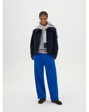 Hush Bernie Washed Straight Leg Joggers - Blue