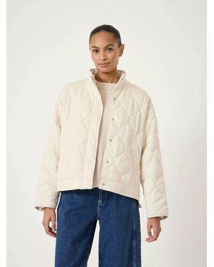 Hush Viv Quilted Jacket - Natural
