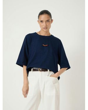 Hush Romina Denim T-Shirt - Blue