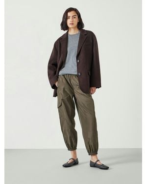 Hush Ava Lightweight Cargo Trousers - Green