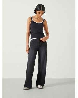 Hush Rowan Flared Jeans - Black