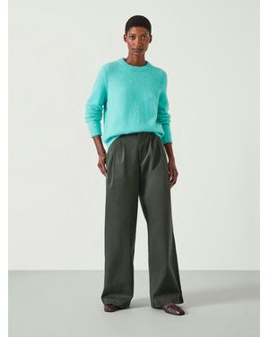 Hush Lya Cotton Chino Trouser - Green