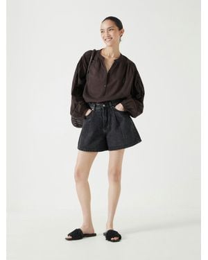 Hush Larissa Denim Shorts - Black