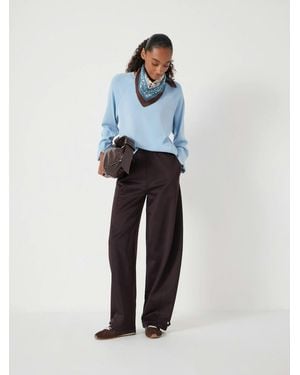 Hush Barrel Leg Jogger - Blue