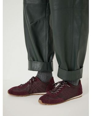 Hush Sadie Stitch Detail Slimline Trainers - Multicolour