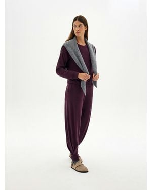 Hush Joanna Supersoft Barrel Leg Pleat Jogger - Multicolour