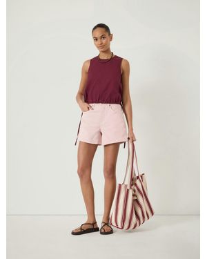 Hush Ione Cotton Shell Top - Pink