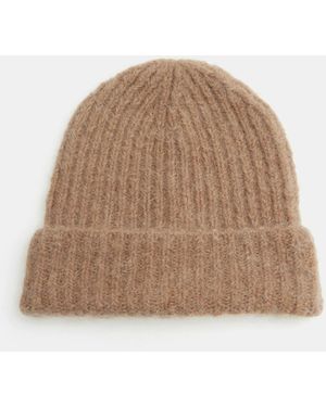 Hush Riley Rib Beanie - Natural