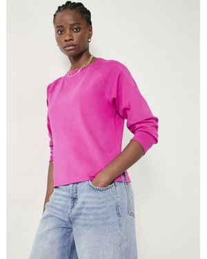 Hush Matilda Cotton Raglan Top - Pink