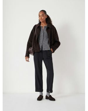 Hush Slim Pull On Tailored Trousers - Black
