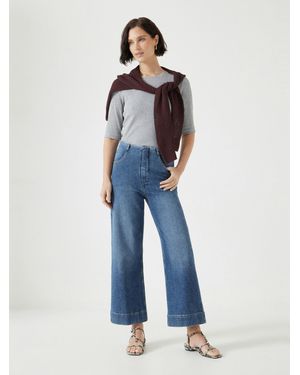 Hush Marla Cropped Jean - Blue