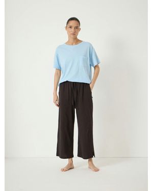 Hush Mila Culotte Pyjamas - White