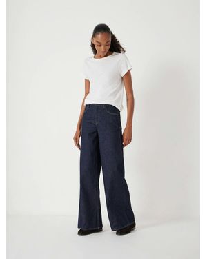 Hush Nessa Wide Leg Jeans - Blue