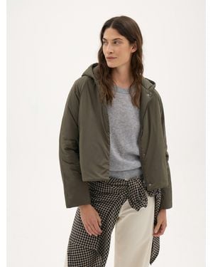 Hush Aero Soft Hooded Puffer Jacket - Multicolour
