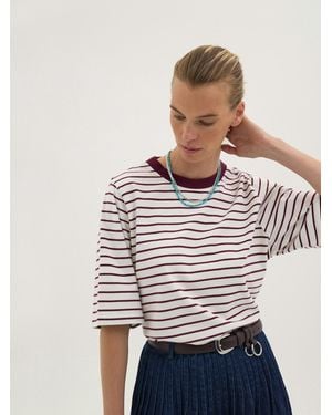 Hush Romina Heavyweight Cotton T-Shirt - White