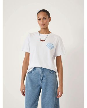 Hush Shell Graphic T-Shirt - White