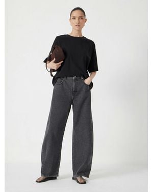 Hush Romina Heavyweight Cotton T-Shirt - Black