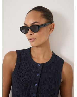 Hush A.Kjærbede Winnie Sunglasses - Blue