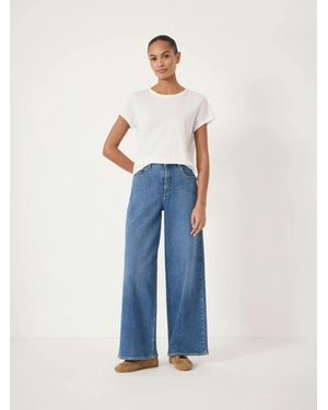 Hush Nessa Wide Leg Jeans - Blue