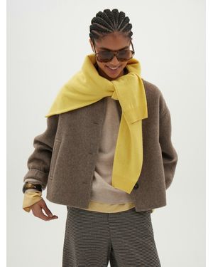 Hush Rix Pure Wool Double Faced Jacket - Metallic