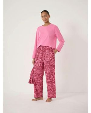 Hush Ember Long Sleeve Pyjama Set - Pink