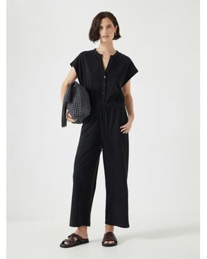 Hush Kendall Jersey Jumpsuit - Blue