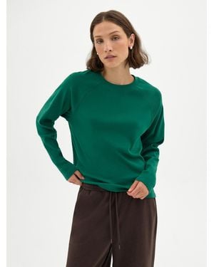 Hush Matilda Raglan Top - Green